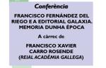 Conferencia de Francisco Xavier Carro Rosende