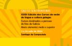  XXXIV edición dos cursos de lingua e cultura galegas: Galego sen fronteiras