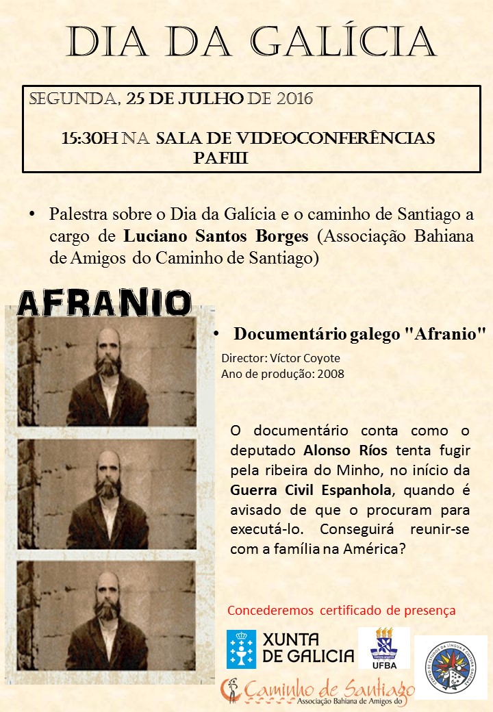 Día de Galicia na Universidade Federal de Baía