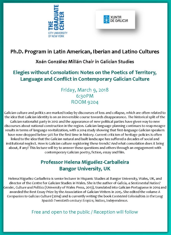 Conferencia de Helena Miguélez-Carballeira