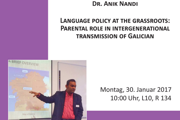 Conferencia de Anik Nandi