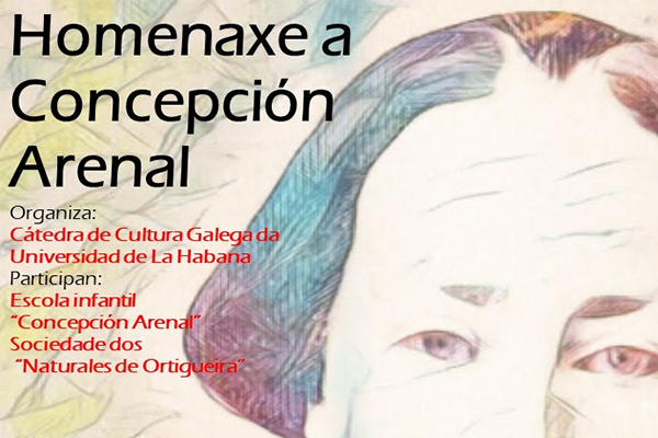 Homenaxe a Concepción Arenal na Habana