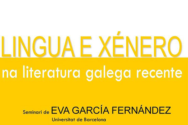 Lingua e xénero na literatura galega recente