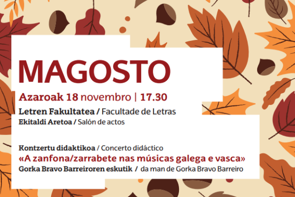 Magosto na Facultade de Letras de Vitoria