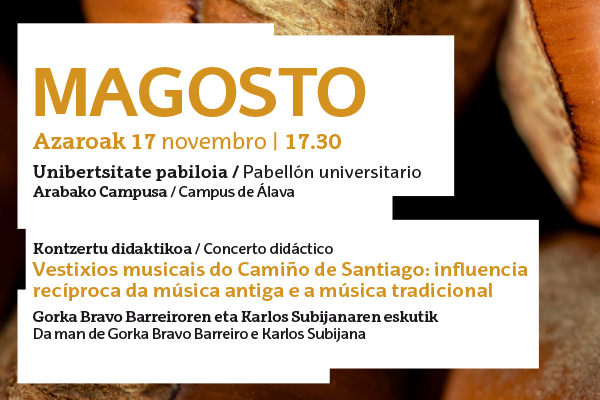 Magosto e concerto en Vitoria