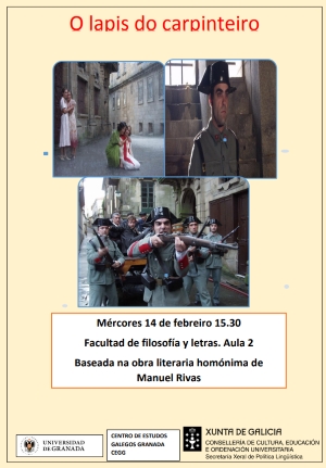 Proxección da longametraxe <em>O lapis do carpinteiro</em>