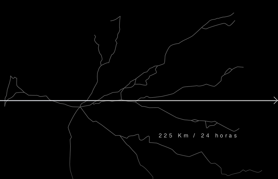225 Km / 24 h. Miramemira