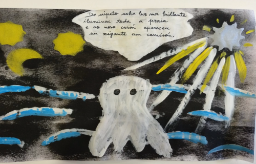 A macabra historia de medo...