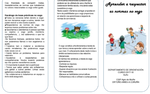 Decálogo de boas prácticas no xogo