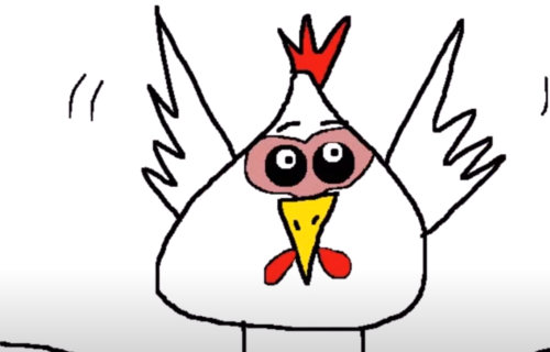 Imaxe <em>Animotica As pitas baixo a chuvia</em>