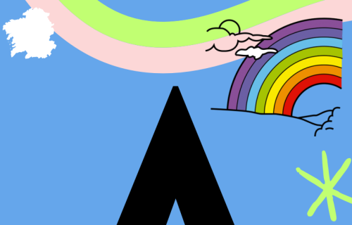 Imaxe Bandeirolas de Letras Galegas