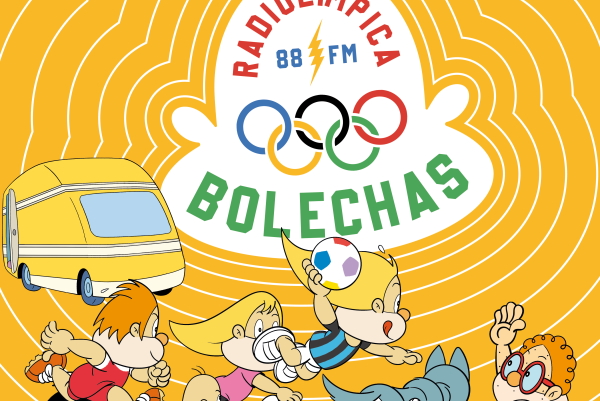Os Bolechas deportistas presentan Radiolímpica
