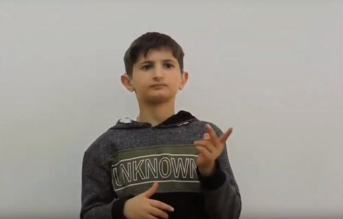 Imaxe Casamento da pulga (en lingua de signos)