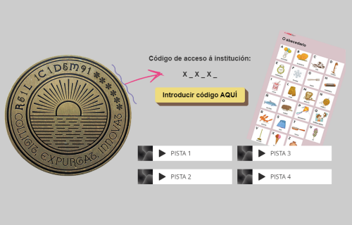 Imaxe <em>Scape room</em> dixital Letras Galegas 2020