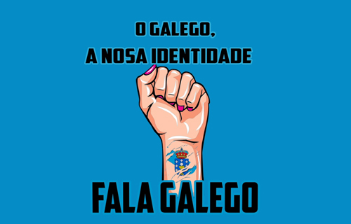 O galego, a nosa identidade. Fala galego. Noelia Roel