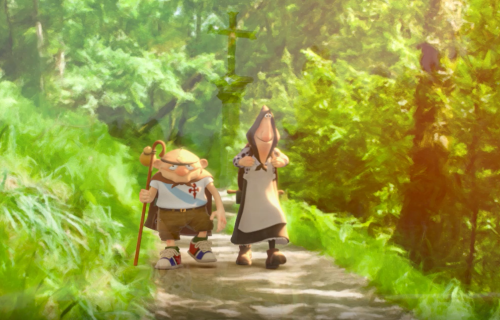 As aventuras de Floreano e Monchiña no Camiño de Santiago. Jorge Juan Costas Mira