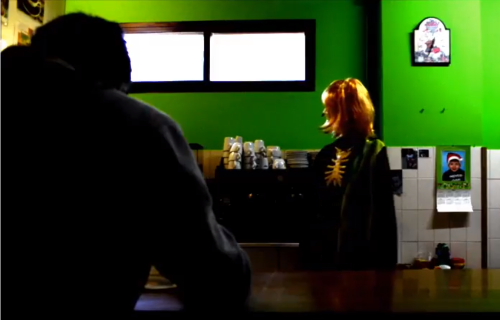 O que ten cu ten medo. Curta