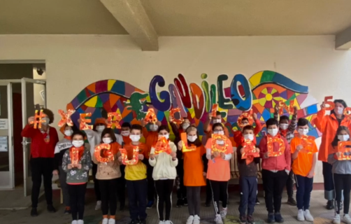 Pinta o mundo de laranxa!