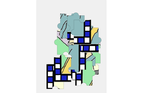 Imaxe Quebracabezas interactivo de Ricardo Carvalho Calero (retrato orixinal)