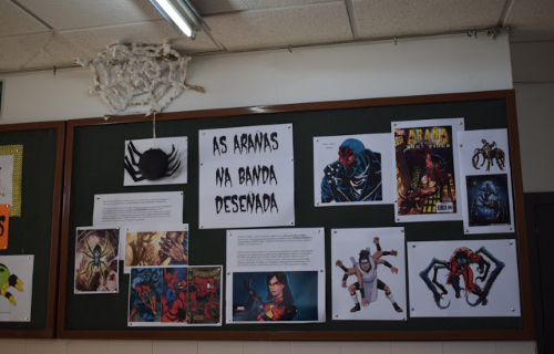 Samaín arácnido no IES de Rodeira