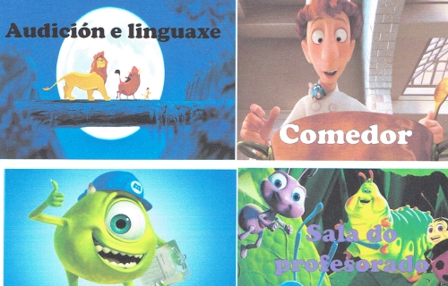 Sinalización do centro