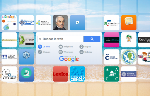 Symbaloo de divulgación científica