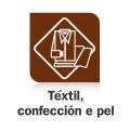Téxtil, confección e pel