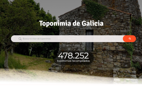 Imaxe Novo portal da Toponimia de Galicia