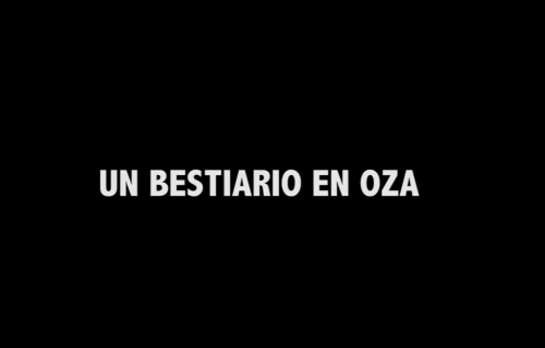 Un bestiario en Oza. Antonio Manuel Fraga