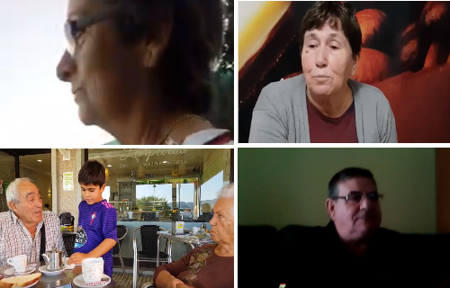 Celebración do Día de Defuntos na época dos avós