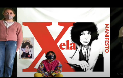 Imaxe Vídeo biográfico de Xela Arias e colaxe