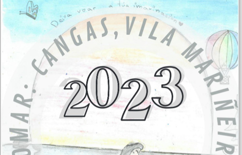 Almanaque 2023. O mar: Cangas, vila mariñeira.