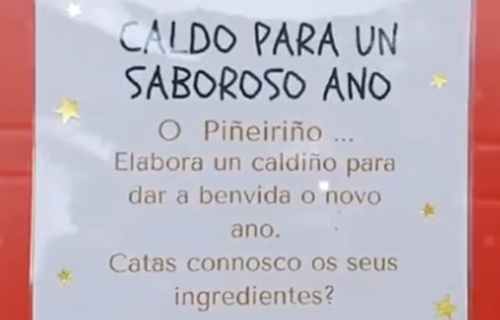 Caldo para un saboroso ano
