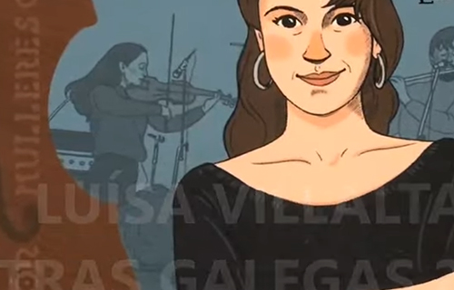 Imaxe Canción Día das Letras Galegas 2024 a Luísa Villalta