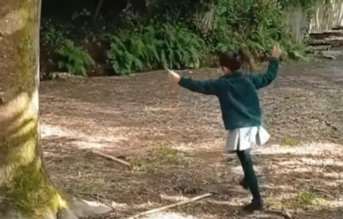 Imaxe Cantigas populares interpretadas polo alumnado de infantil