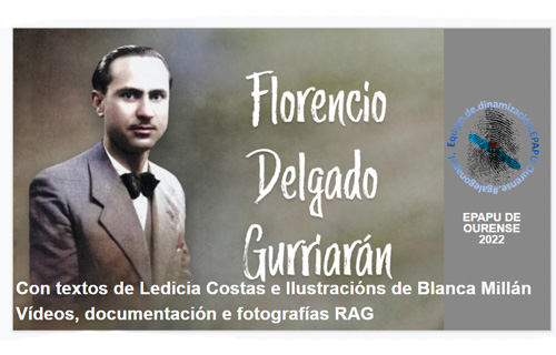 Imaxe Descubrindo a Florencio Delgado Gurriarán