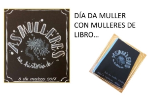 Día da muller con mulleres de libro