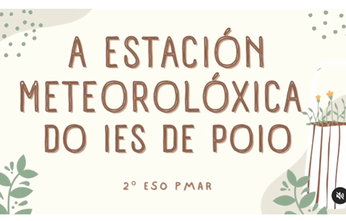 A estación meteorolóxica do IES de Poio