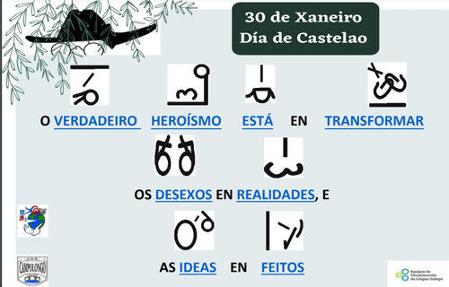 Conmemoración do aniversario de Castelao