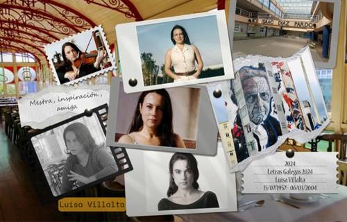 Imaxe Luísa, profesora de Galego