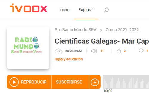 Mar Capeáns Garrido, física