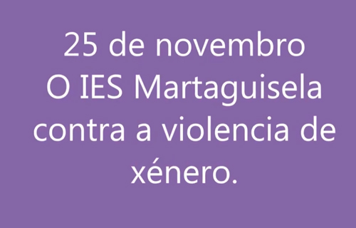 O IES Martaguisela libre de violencia machista 