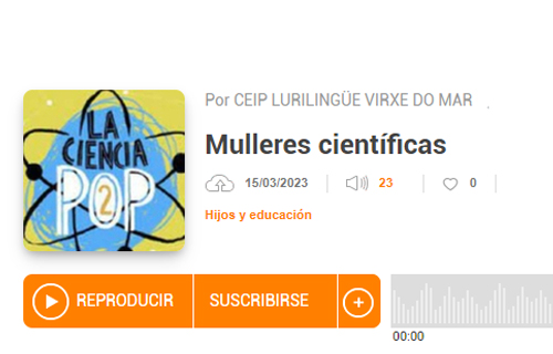 Mulleres científicas (podcast)