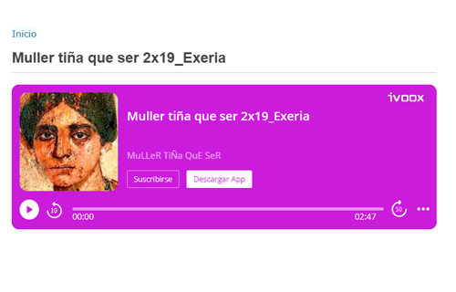 Muller tiña que ser (Exeria)