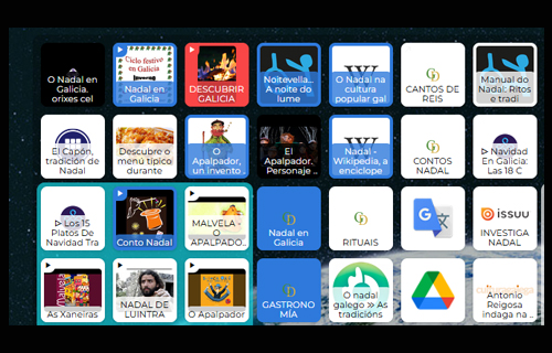 O Nadal en Galicia (symbaloo)