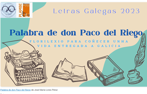 Imaxe Palabra de don Paco del Riego