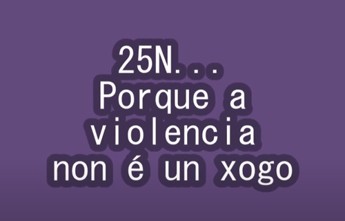 Pasaletras 25 de novembro