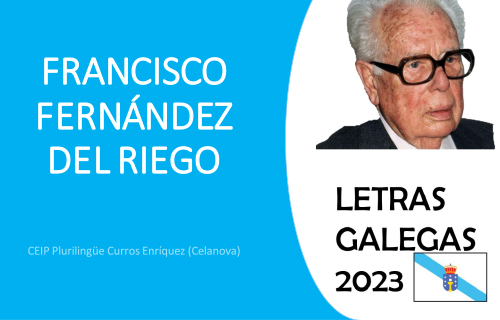 Imaxe Francisco Fernández del Riego (biografía en pictogramas)