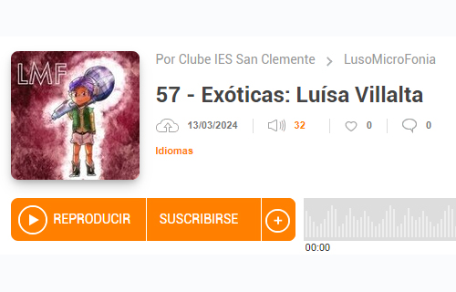 Imaxe Podcast Luísa Villalta