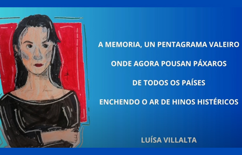 Imaxe Poesía e Imaxe. Luísa Villalta